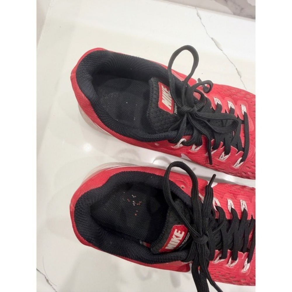 Nike Air Zoom Pegasus 34 Womens Red White Running Shoes 887017-601 Size 8 - Picture 4 of 6